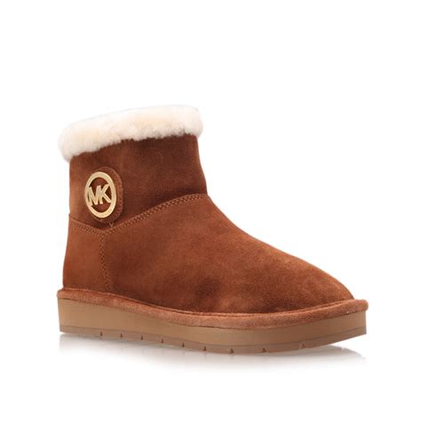 michael kors winter ankle boots uk|Michael Kors low heel boots.